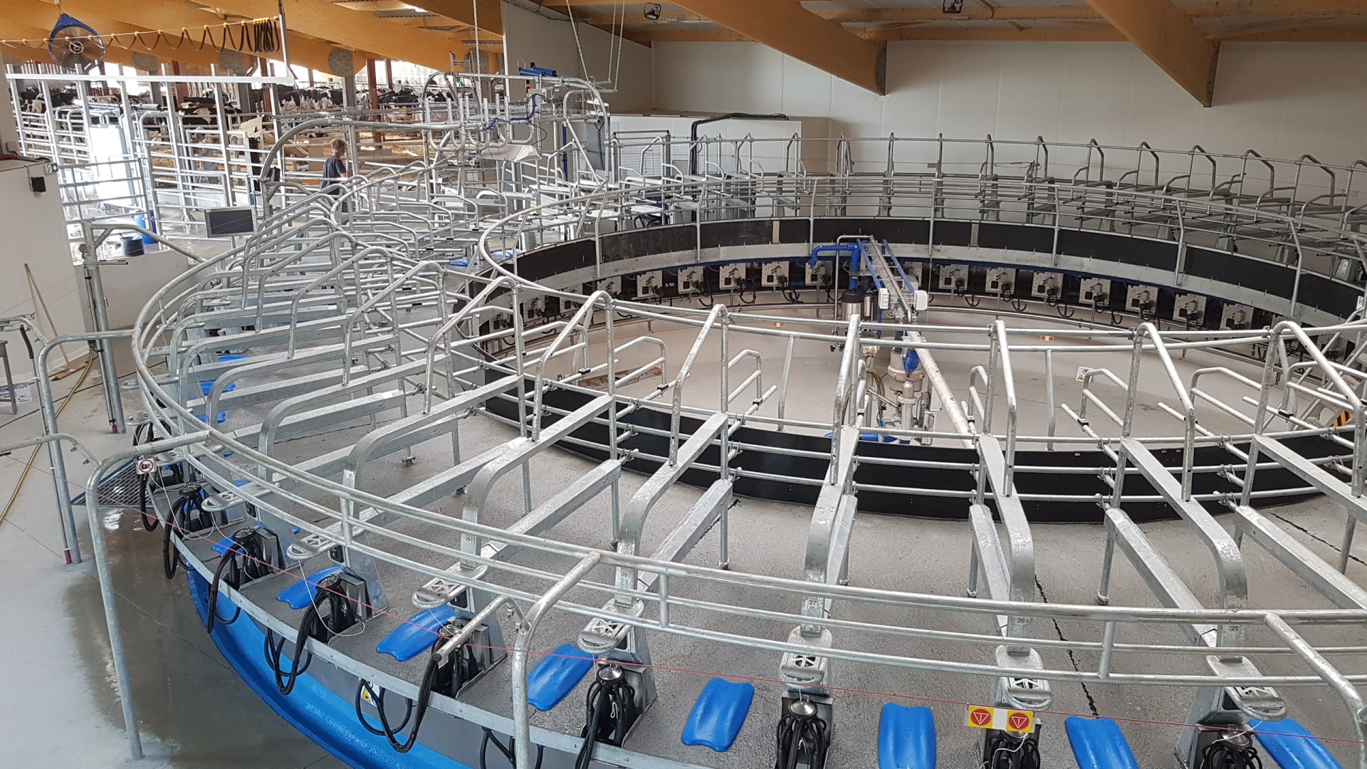 La Salle De Traite Rotative E Delaval